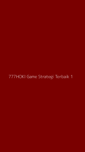 Tampilan Antarmuka Aplikasi 777hoki Game Strategi Terbaik - 1