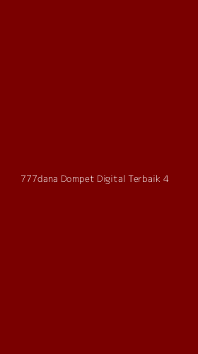 Tampilan Antarmuka Aplikasi 777dana Dompet Digital Terbaik - 4