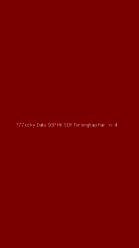 Tampilan Antarmuka Aplikasi 777lucky Data Sgp Hk Sdy Terlengkap Hari Ini - 4