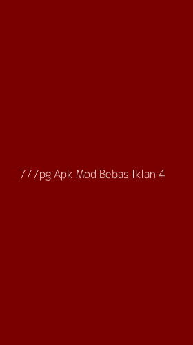 Tampilan Antarmuka Aplikasi 777pg Apk Mod Bebas Iklan - 4