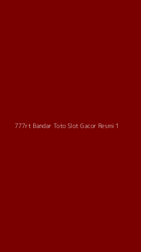 Tampilan Antarmuka Aplikasi 777rt Bandar Toto Slot Gacor Resmi - 1