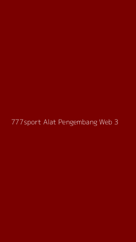 Tampilan Antarmuka Aplikasi 777sport Alat Pengembang Web - 3