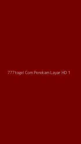 Tampilan Antarmuka Aplikasi 777togel Com Perekam Layar Hd - 1
