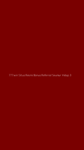 Tampilan Antarmuka Aplikasi 777win Situs Resmi Bonus Referral Seumur Hidup - 3