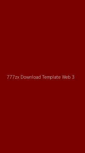 Tampilan Antarmuka Aplikasi 777zx Download Template Web - 3