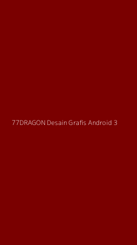 Tampilan Antarmuka Aplikasi 77dragon Desain Grafis Android - 3