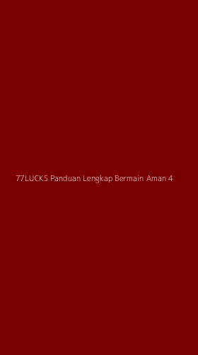 Tampilan Antarmuka Aplikasi 77lucks Panduan Lengkap Bermain Aman - 4