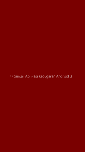 Tampilan Antarmuka Aplikasi 77bandar Aplikasi Kebugaran Android - 3