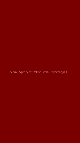 Tampilan Antarmuka Aplikasi 77hoki Agen Slot Online Resmi Terpercaya - 4