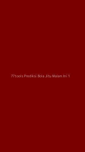 Tampilan Antarmuka Aplikasi 77tools Prediksi Bola Jitu Malam Ini - 1