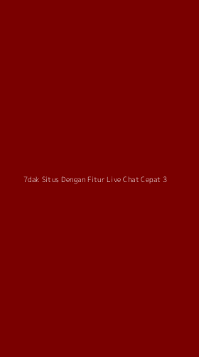 Tampilan Antarmuka Aplikasi 7dak Situs Dengan Fitur Live Chat Cepat - 3