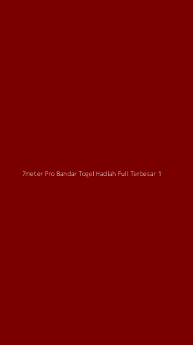 Tampilan Antarmuka Aplikasi 7meter Pro Bandar Togel Hadiah Full Terbesar - 1