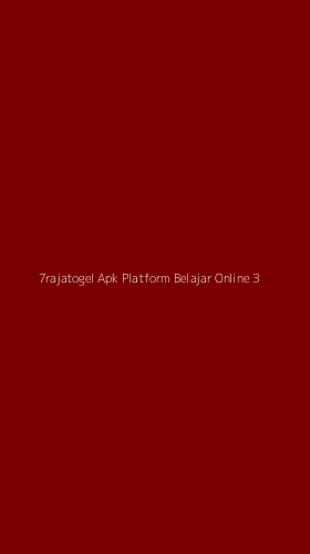 Tampilan Antarmuka Aplikasi 7rajatogel Apk Platform Belajar Online - 3
