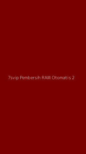 Tampilan Antarmuka Aplikasi 7svip Pembersih Ram Otomatis - 2