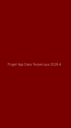 Tampilan Antarmuka Aplikasi 7togel App Dana Terpercaya 2026 - 4