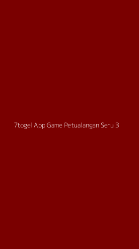 Tampilan Antarmuka Aplikasi 7togel App Game Petualangan Seru - 3