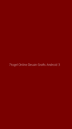 Tampilan Antarmuka Aplikasi 7togel Online Desain Grafis Android - 3