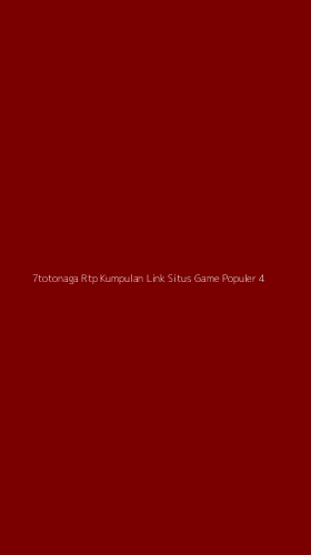 Tampilan Antarmuka Aplikasi 7totonaga Rtp Kumpulan Link Situs Game Populer - 4