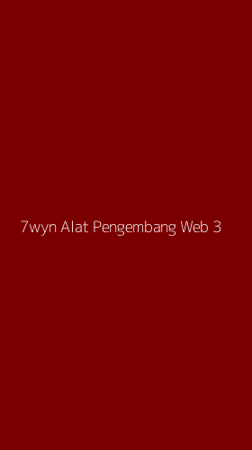 Tampilan Antarmuka Aplikasi 7wyn Alat Pengembang Web - 3