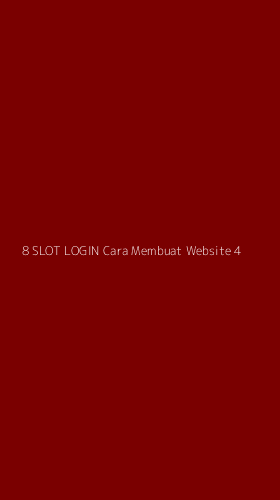 Tampilan Antarmuka Aplikasi 8 Slot Login Cara Membuat Website - 4