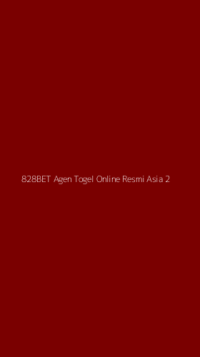 Tampilan Antarmuka Aplikasi 828bet Agen Togel Online Resmi Asia - 2