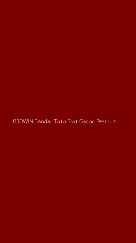 Tampilan Antarmuka Aplikasi 838win Bandar Toto Slot Gacor Resmi - 4