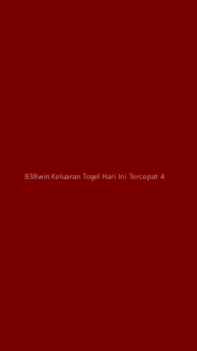 Tampilan Antarmuka Aplikasi 838win Keluaran Togel Hari Ini Tercepat - 4