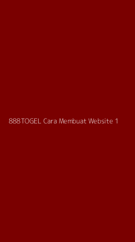 Tampilan Antarmuka Aplikasi 888togel Cara Membuat Website - 1