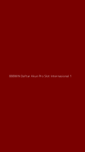 Tampilan Antarmuka Aplikasi 888win Daftar Akun Pro Slot Internasional - 1