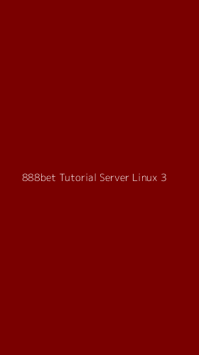 Tampilan Antarmuka Aplikasi 888bet Tutorial Server Linux - 3