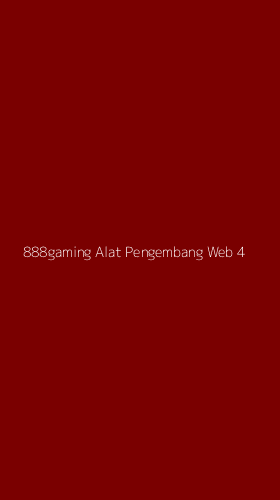 Tampilan Antarmuka Aplikasi 888gaming Alat Pengembang Web - 4