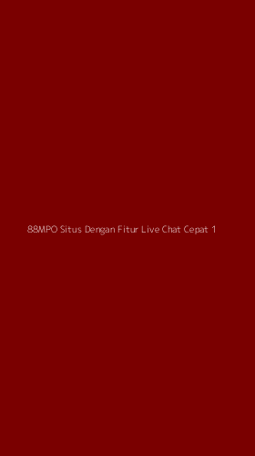Tampilan Antarmuka Aplikasi 88mpo Situs Dengan Fitur Live Chat Cepat - 1