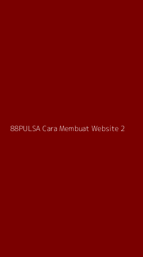 Tampilan Antarmuka Aplikasi 88pulsa Cara Membuat Website - 2