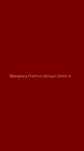 Tampilan Antarmuka Aplikasi 88angkasa Platform Belajar Online - 4