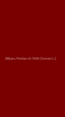 Tampilan Antarmuka Aplikasi 88baru Pembersih Ram Otomatis - 2