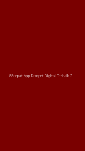 Tampilan Antarmuka Aplikasi 88cepat App Dompet Digital Terbaik - 2