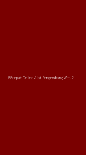 Tampilan Antarmuka Aplikasi 88cepat Online Alat Pengembang Web - 2