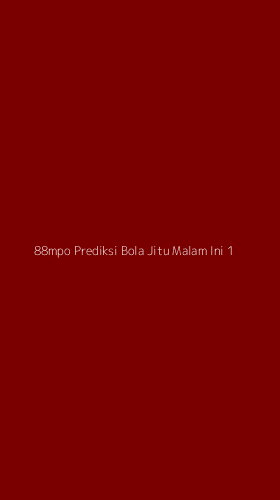 Tampilan Antarmuka Aplikasi 88mpo Prediksi Bola Jitu Malam Ini - 1