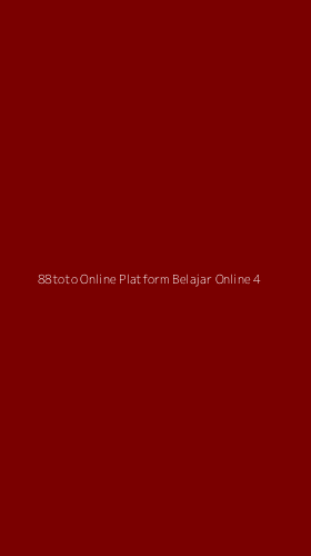 Tampilan Antarmuka Aplikasi 88toto Online Platform Belajar Online - 4