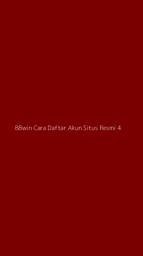 Tampilan Antarmuka Aplikasi 88win Cara Daftar Akun Situs Resmi - 4