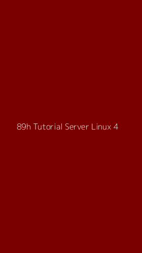 Tampilan Antarmuka Aplikasi 89h Tutorial Server Linux - 4