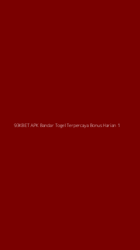 Tampilan Antarmuka Aplikasi 93kbet Apk Bandar Togel Terpercaya Bonus Harian - 1