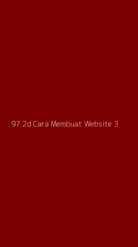 Tampilan Antarmuka Aplikasi 97 2d Cara Membuat Website - 3