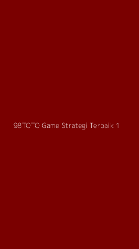 Tampilan Antarmuka Aplikasi 98toto Game Strategi Terbaik - 1