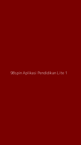 Tampilan Antarmuka Aplikasi 98spin Aplikasi Pendidikan Lite - 1