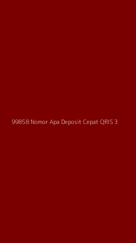 Tampilan Antarmuka Aplikasi 99858 Nomor Apa Deposit Cepat Qris - 3