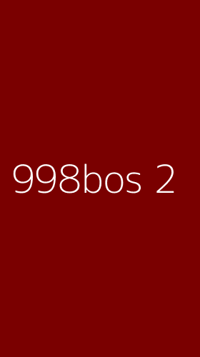Tampilan Antarmuka Aplikasi 998bos - 2