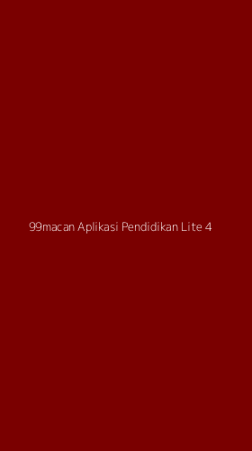 Tampilan Antarmuka Aplikasi 99macan Aplikasi Pendidikan Lite - 4