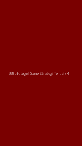 Tampilan Antarmuka Aplikasi 99tototogel Game Strategi Terbaik - 4