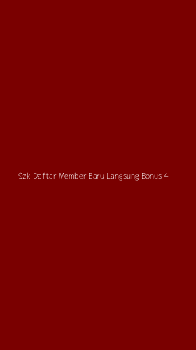 Tampilan Antarmuka Aplikasi 9zk Daftar Member Baru Langsung Bonus - 4
